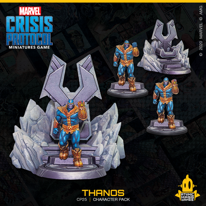 Marvel Crisis Protocol : Thanos Character Pack